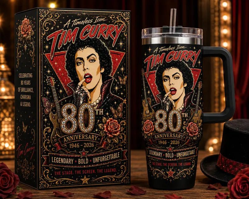 Tim Curry 80th Anniversary Tumbler