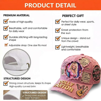 Dolly Parton 1946-2026 Cap