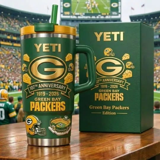 GB Packers Anniversary Tumbler