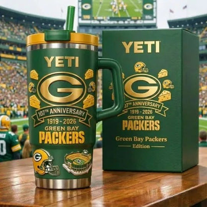 GB Packers Anniversary Tumbler
