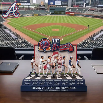 Atlanta Braves Table Decor