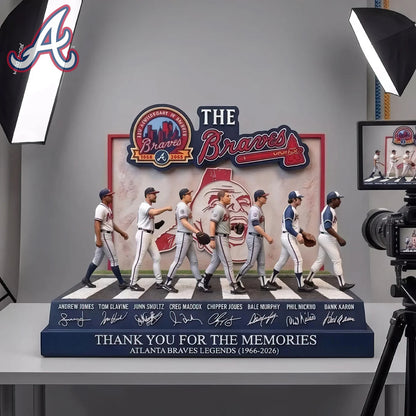 Atlanta Braves Table Decor