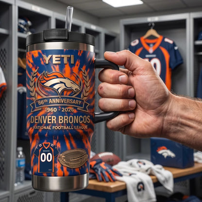 66th Broncos Anniversary Tumbler