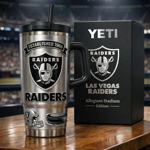 LV Raiders Anniversary Tumbler