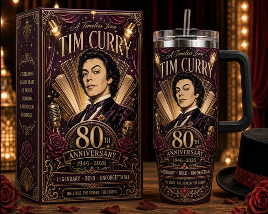 Tim Curry 80th Anniversary Tumbler