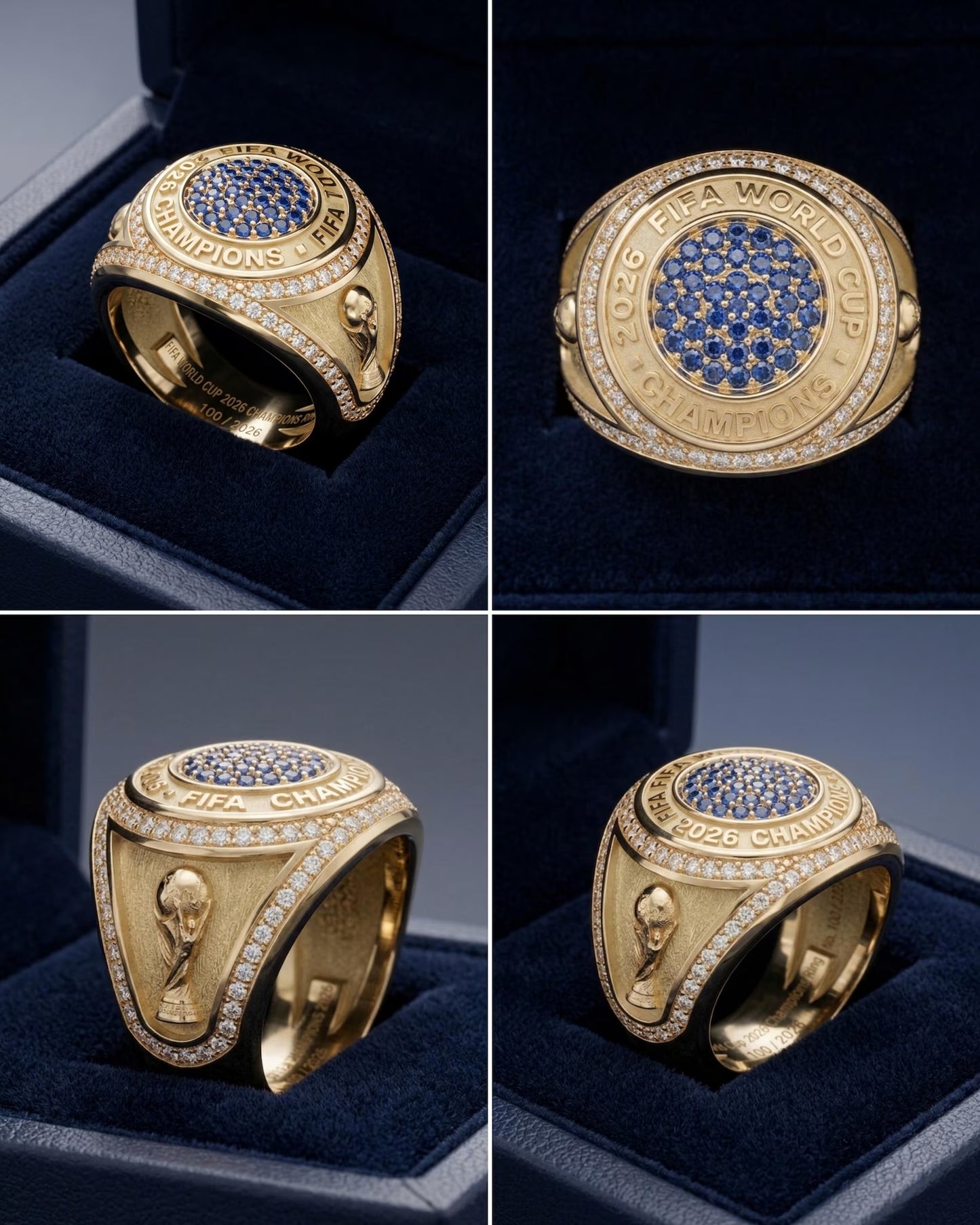 Limited Edition 2026 World Cup Champions Replica Ring