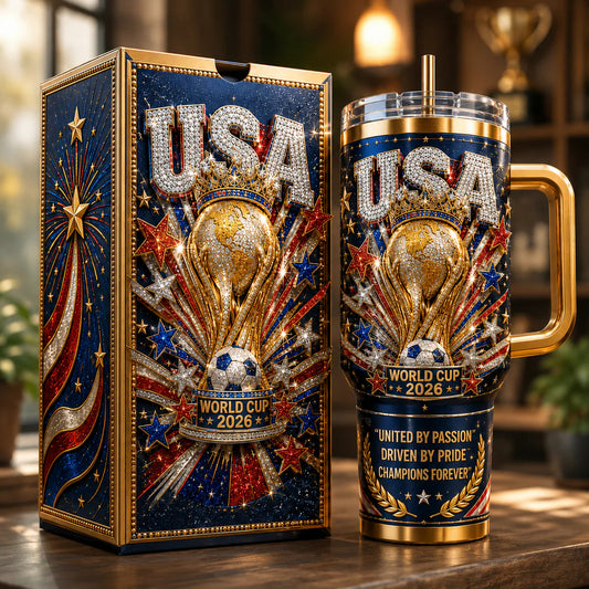 USA Soccer World Cup 2026 Tumbler