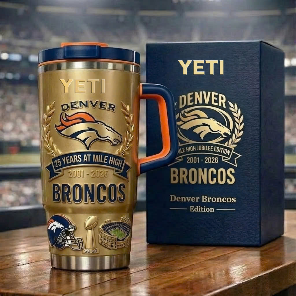 66th Broncos Anniversary Tumbler